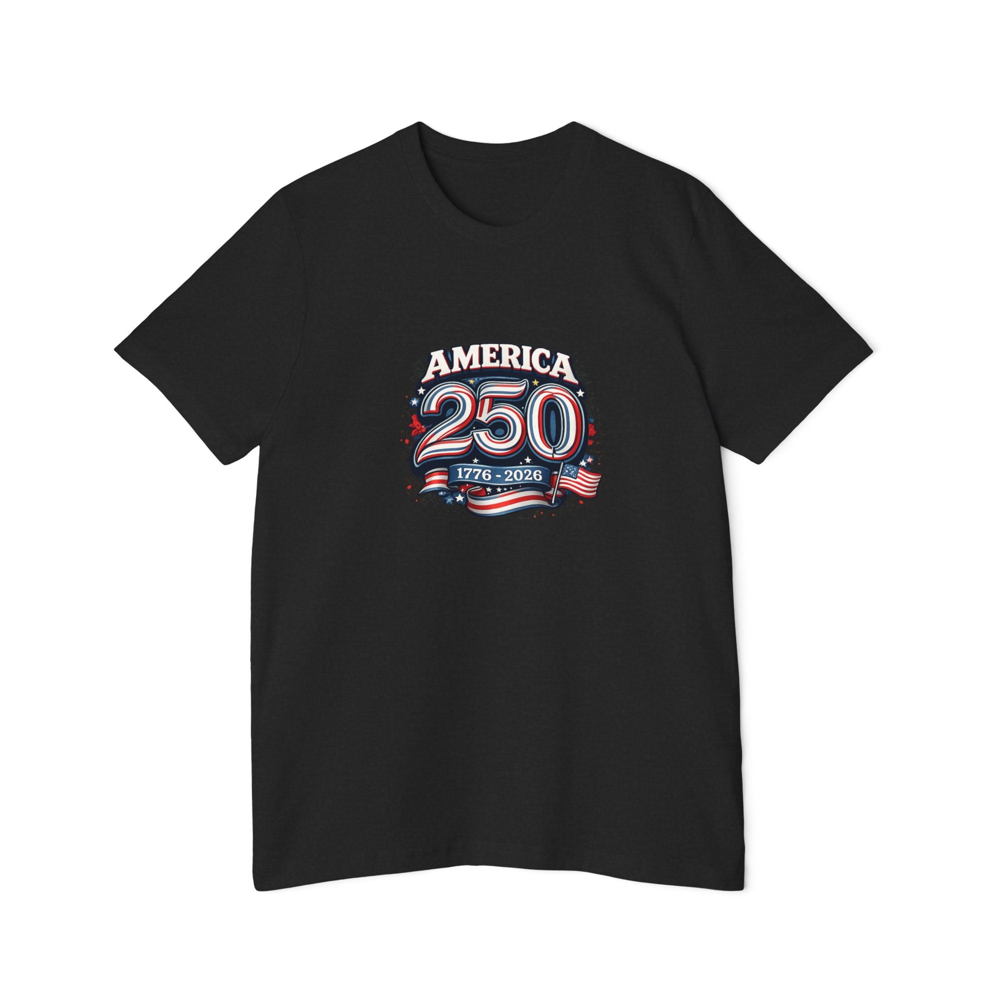 USA-Made Unisex Short-Sleeve Jersey T-Shirt
