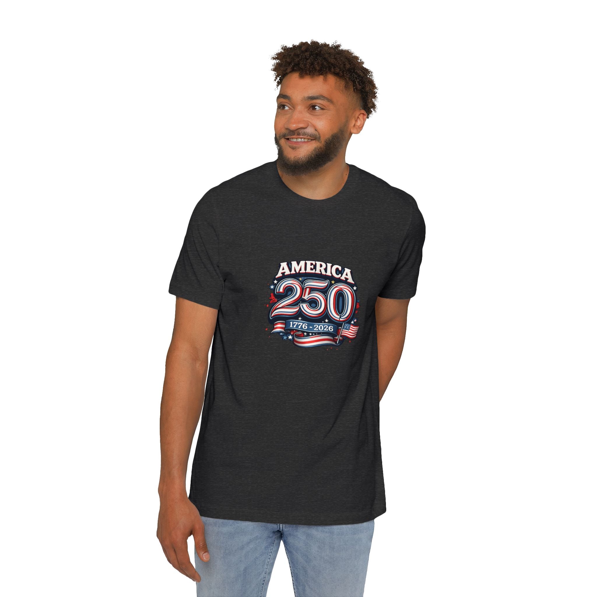 USA-Made Unisex Short-Sleeve Jersey T-Shirt