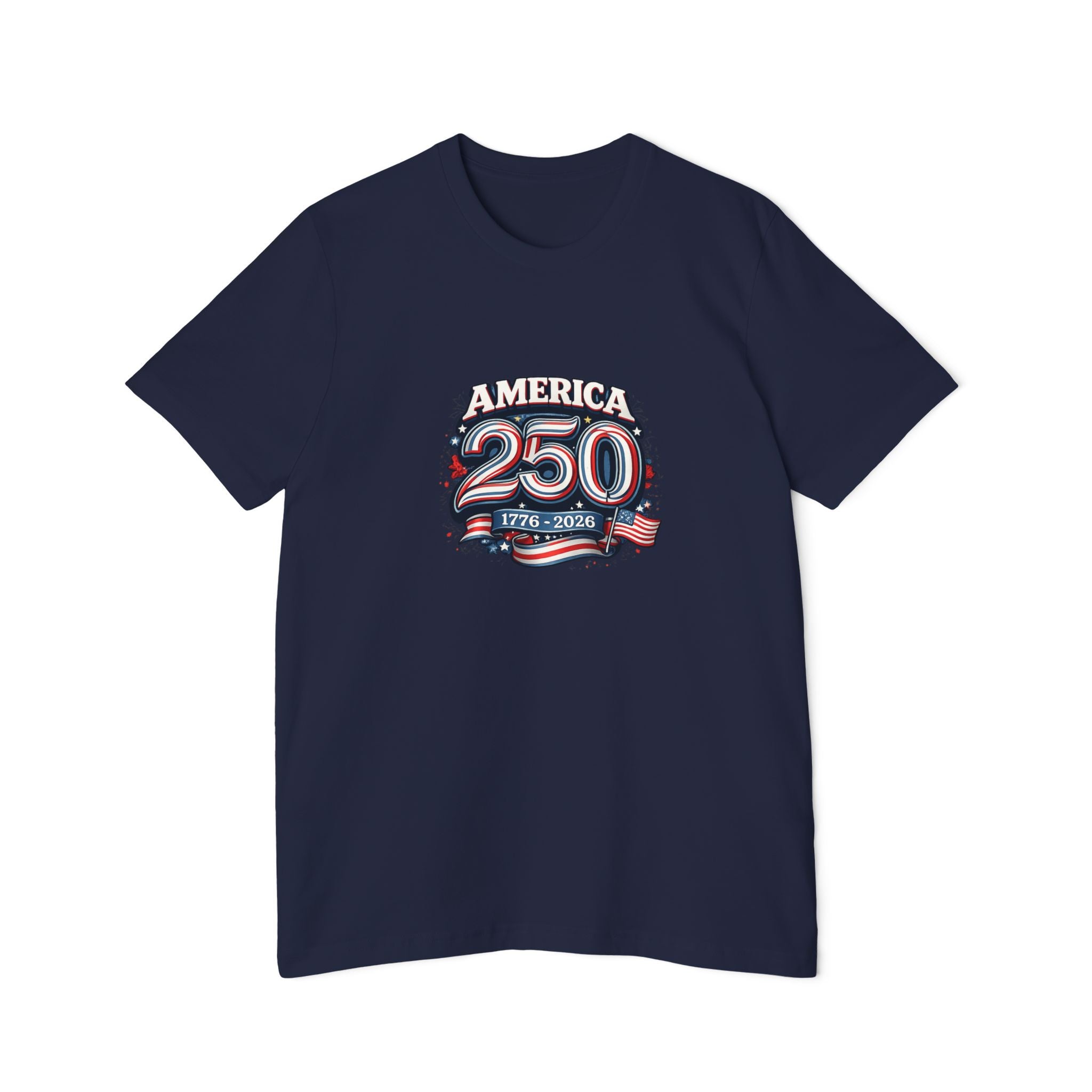 USA-Made Unisex Short-Sleeve Jersey T-Shirt