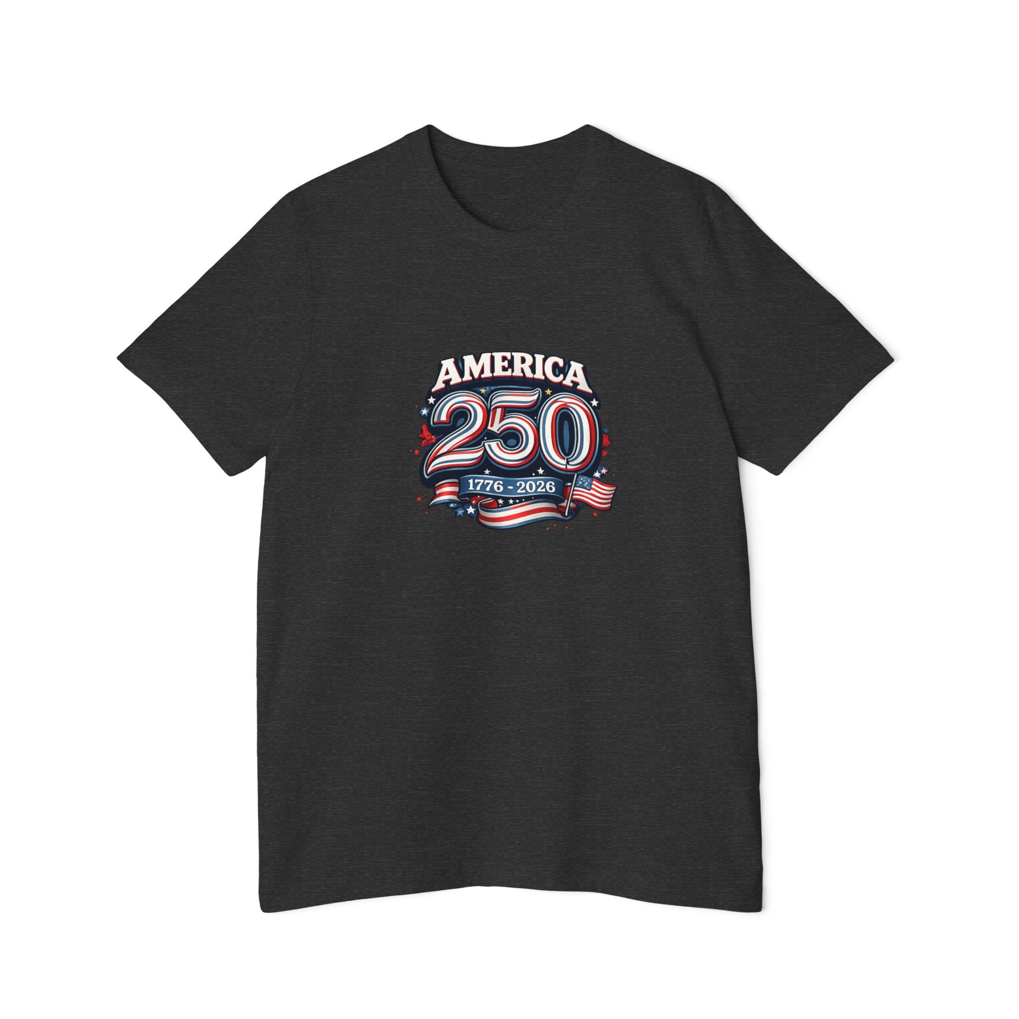 USA-Made Unisex Short-Sleeve Jersey T-Shirt