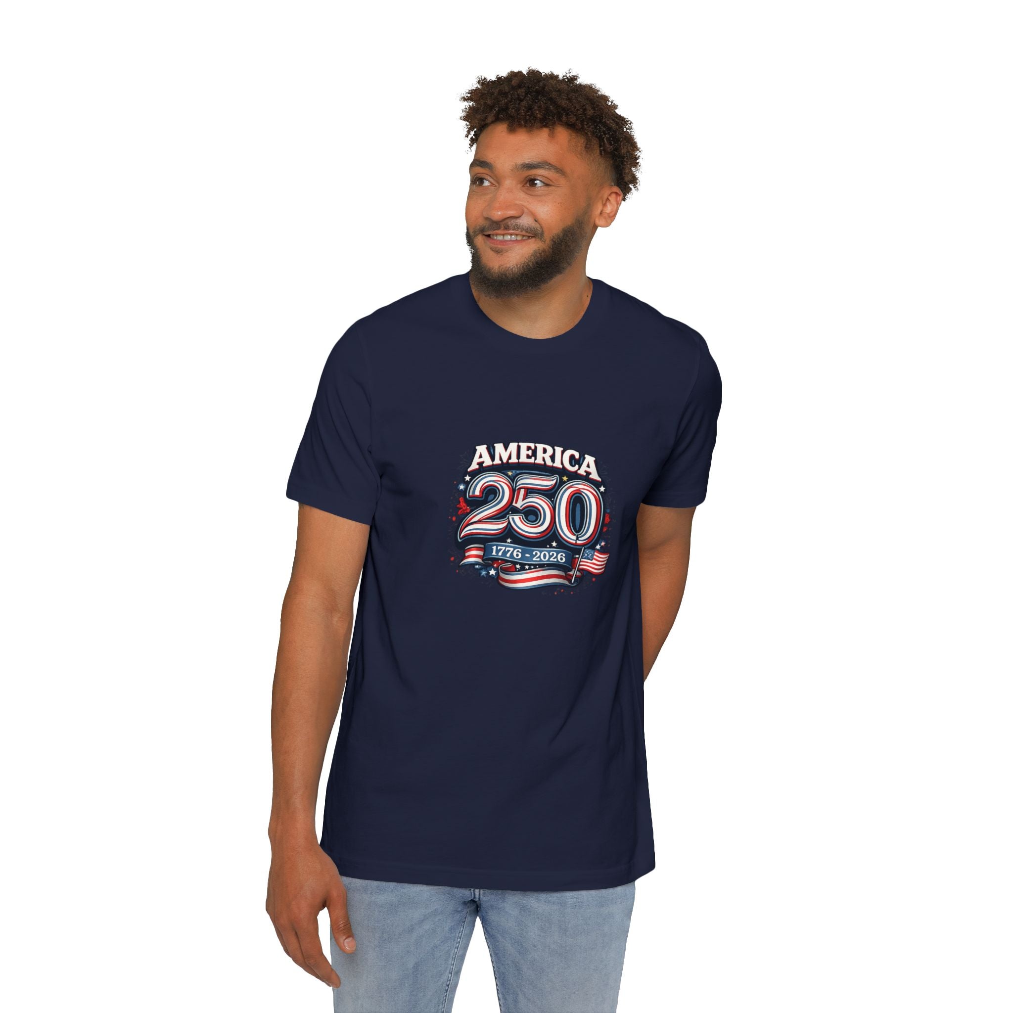 USA-Made Unisex Short-Sleeve Jersey T-Shirt